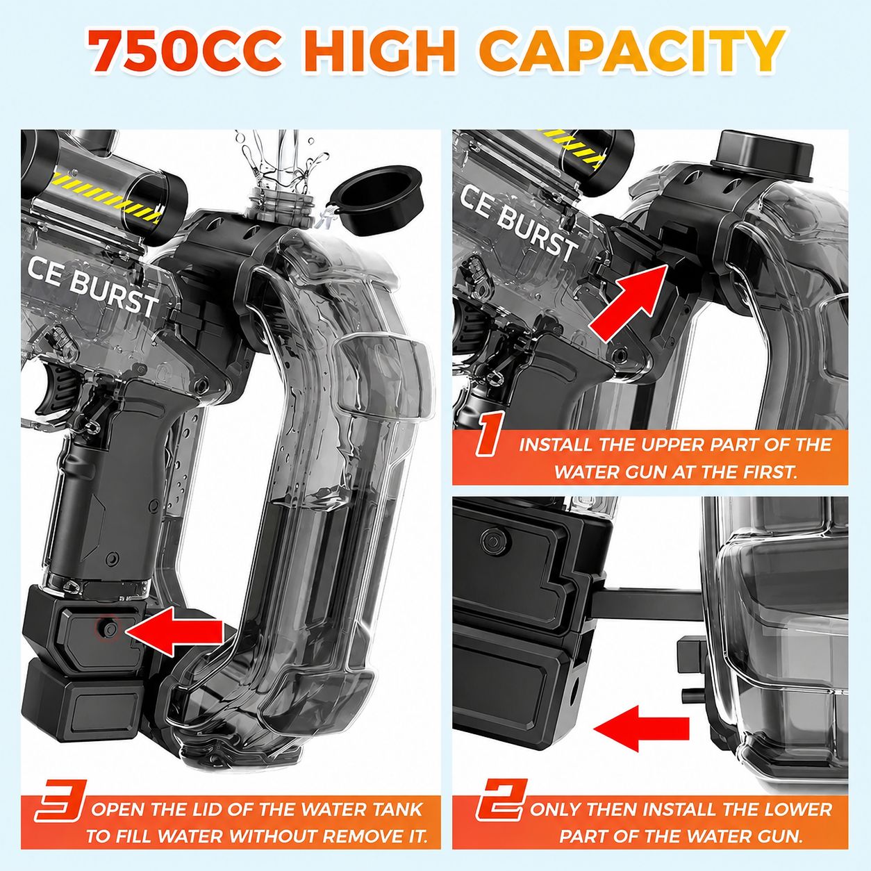 HydroStrike™ IceBurst Water Blaster
